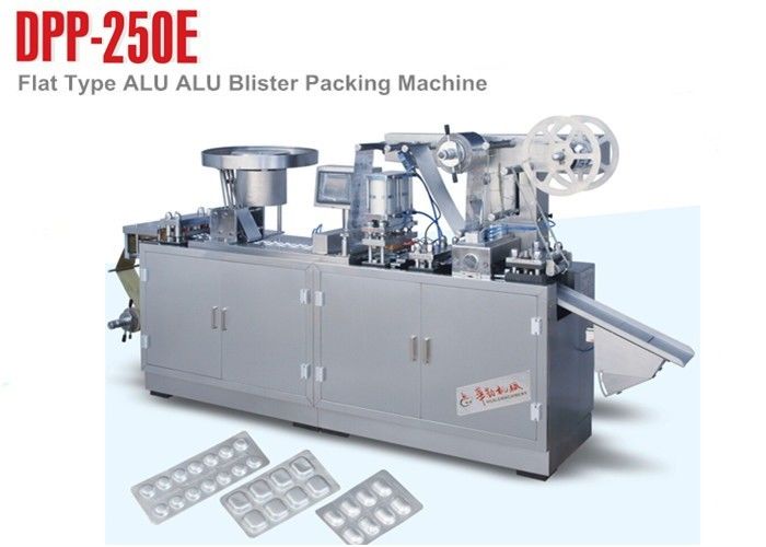 Muti-function Automatic Blister Packaging Machine Alu PVC / Alu Alu Blister Packing Machine