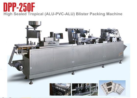 PVC-AL-oder AL-AL-oder AL-PVC-AL tropische Blasen-Verpackungsmaschine DPP-250F